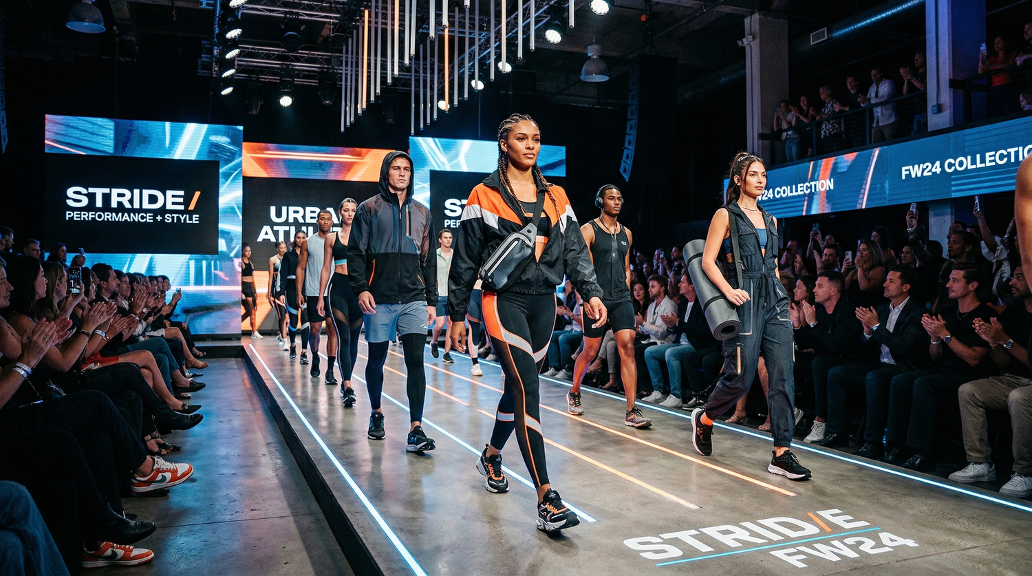 Одежда из эластана на моделях