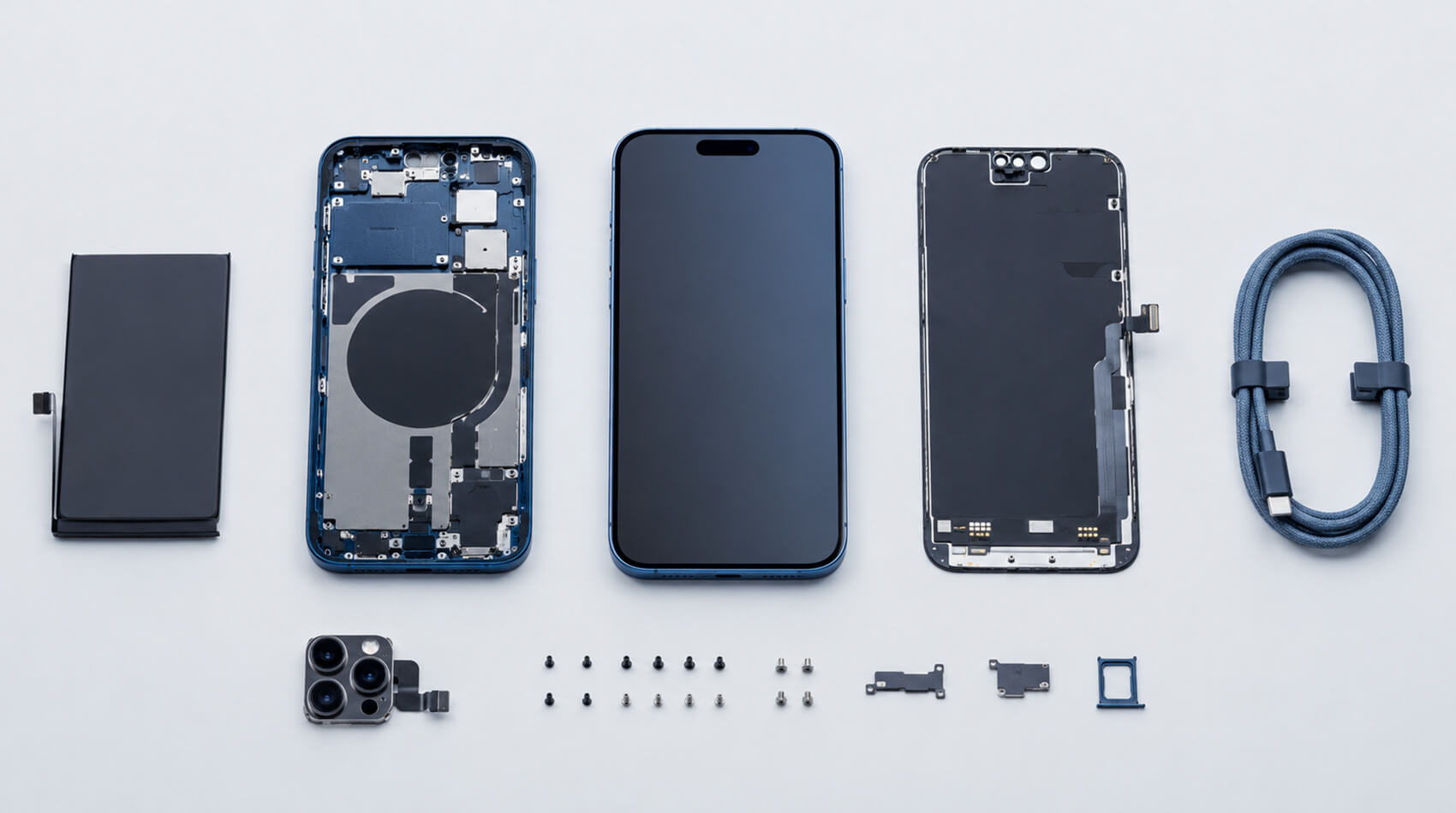 Где посмотреть историю деталей iPhone Раздел истории деталей и обслуживания iPhone в настройках смартфона
