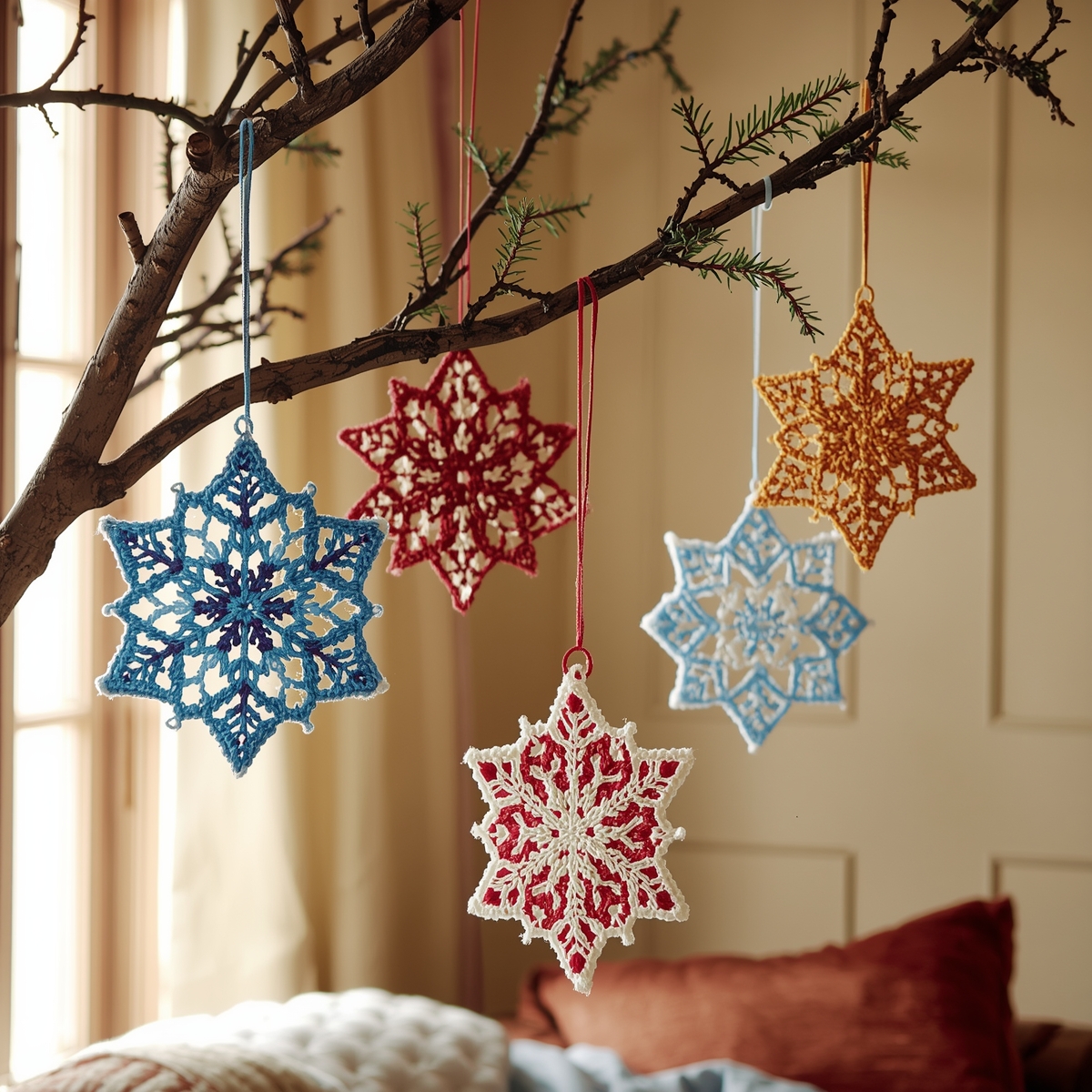 Новогодний декор своими руками-linenby.by Новогодний декор своими руками-linenby.by