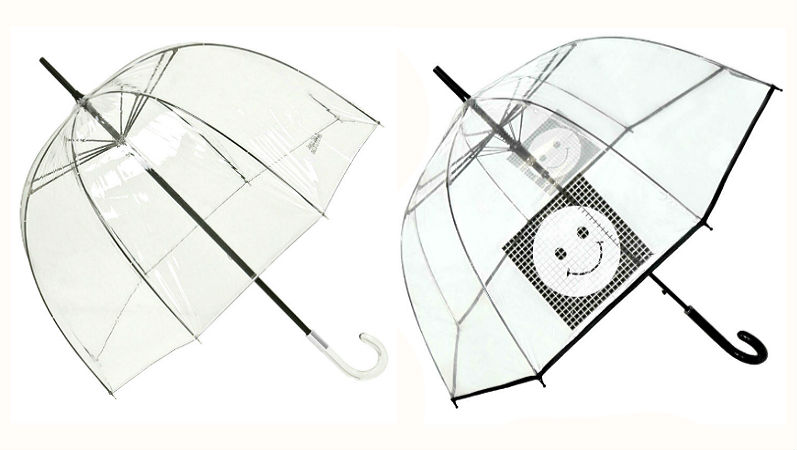 Прозрачный зонт