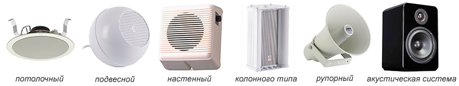 элементы системы радиофикации
