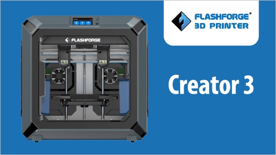 flashforge creator 3