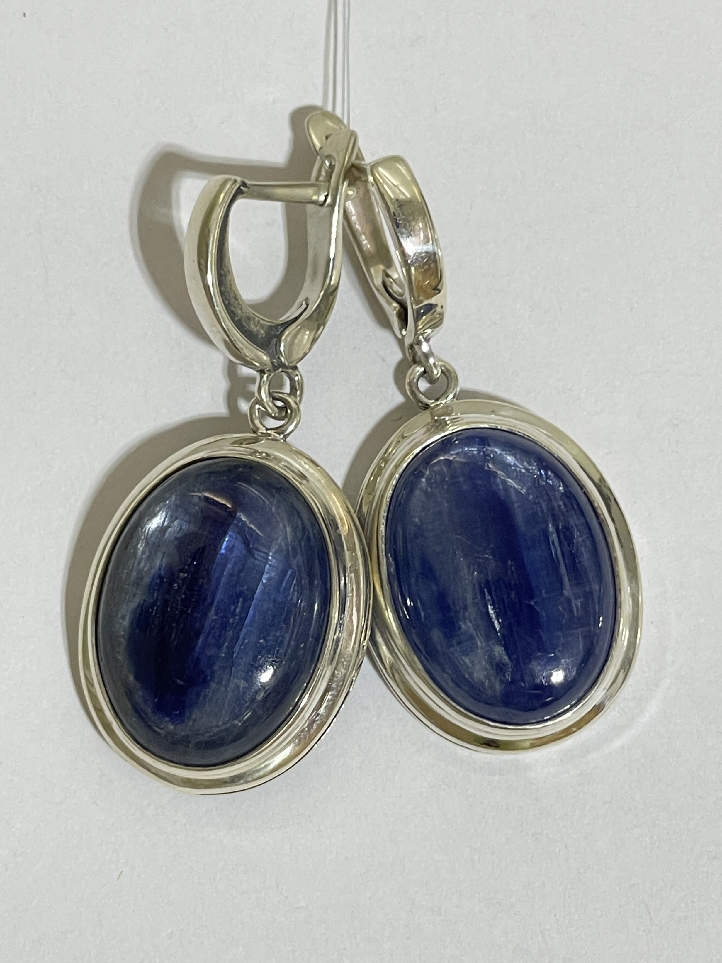 Серьги Кианит