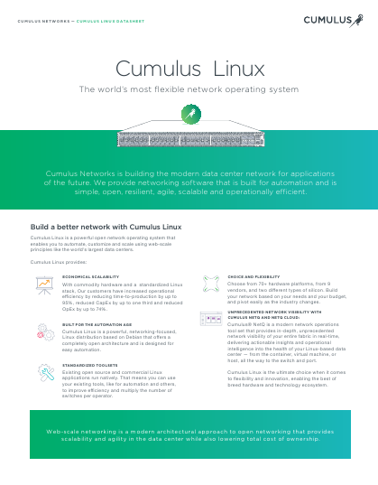 Cumulus Linux