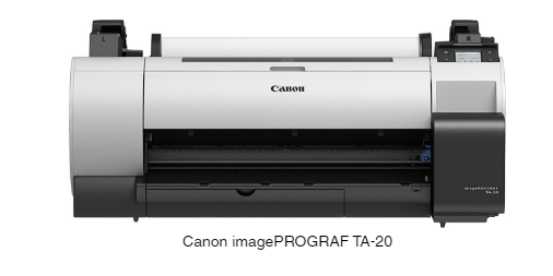 Доступно уже сейчас! Запатентованное решение G&G для широкоформатной печати Canon imagePROGRAF TA-20