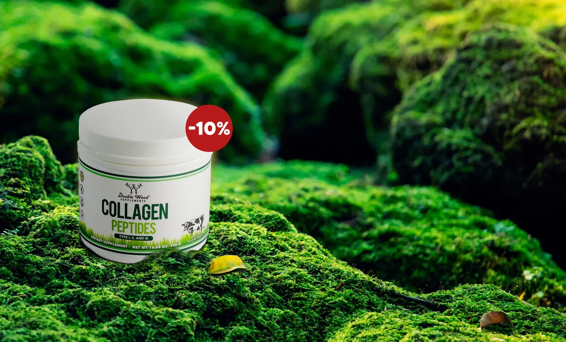 Специальная цена на Collagen peptides от Double wood!