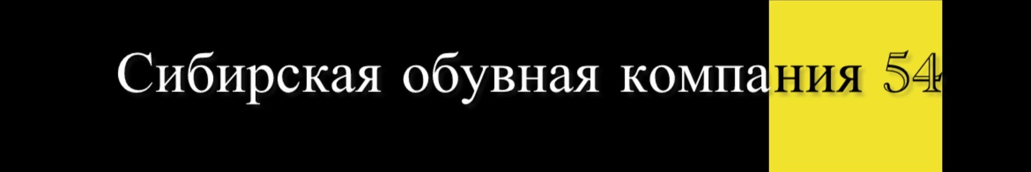 Сибирская обувная компания 54
