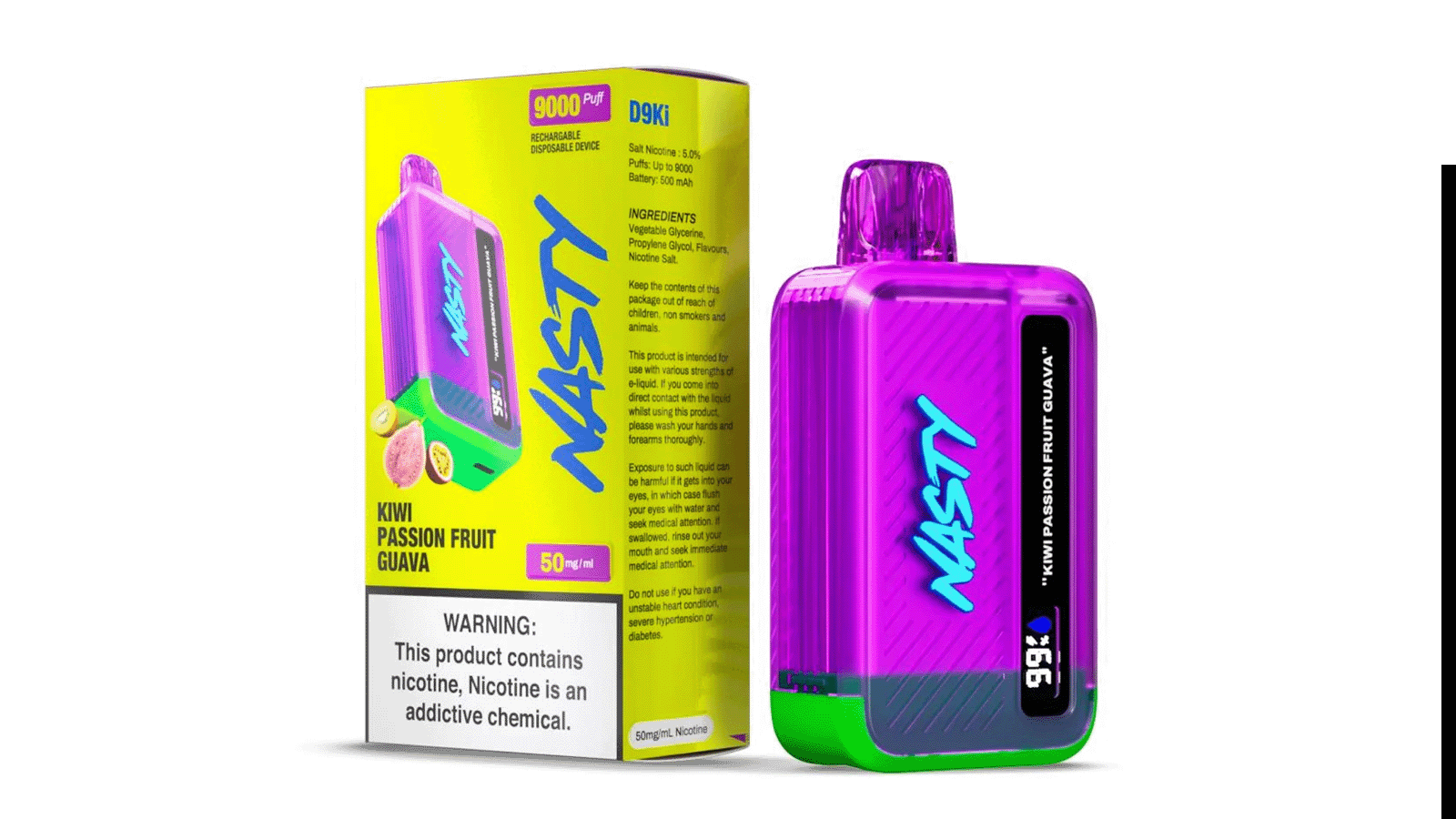 Товары от бренда NASTY - жидкости и одноразовые решения