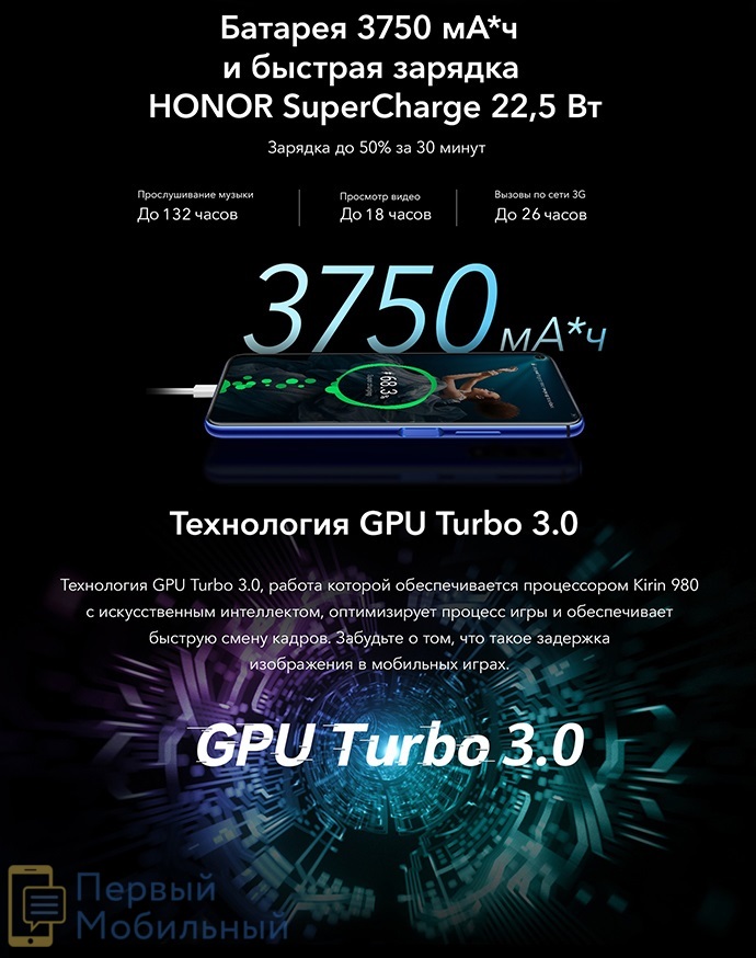 Смартфон Honor 20