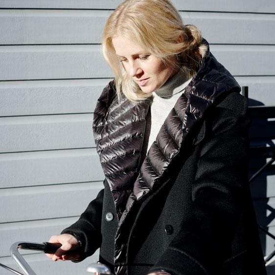 Финское пальто и легкий пуховик для женщин