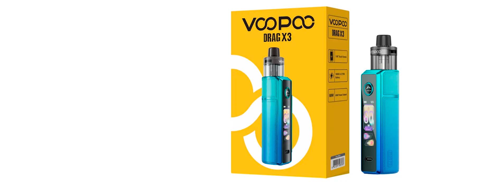 VOOPOO Drag X3 общий вид