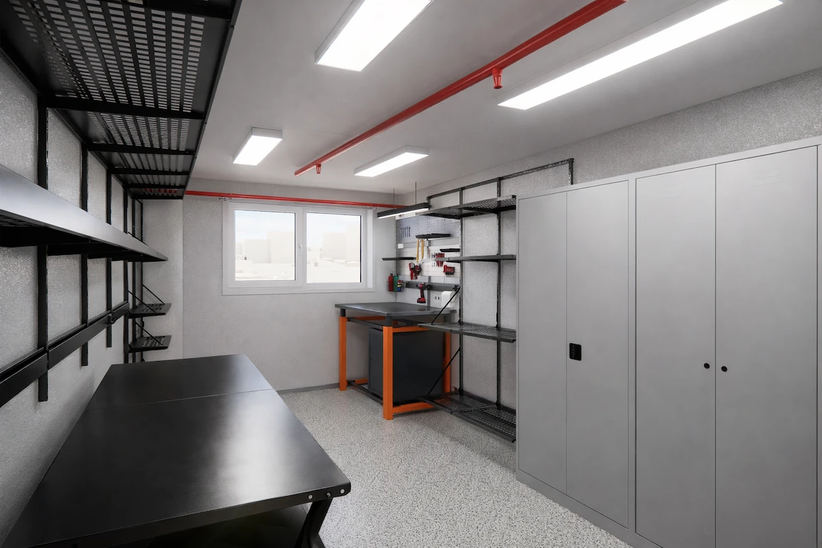 Проект обустройства гаража 16 м2 в Минске