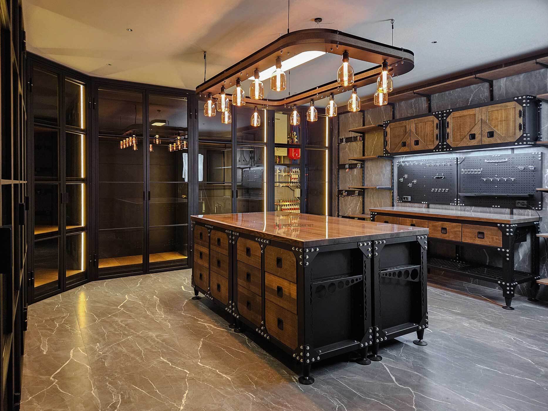 обустройство гаража