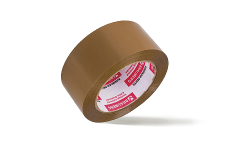 Коричневый упаковочный скотч