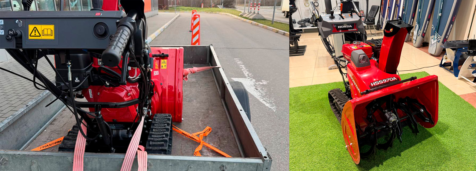 купить снегоуборщик Honda HSS 970 для частного дома