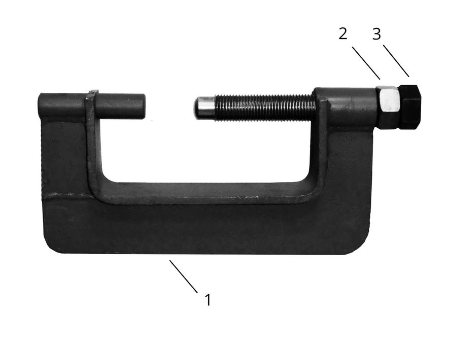 Чертеж сс 1 струбцина стяжная Modifica morsetto fai da te (clamp hack) Metal projects, Fabrication tools, Stee