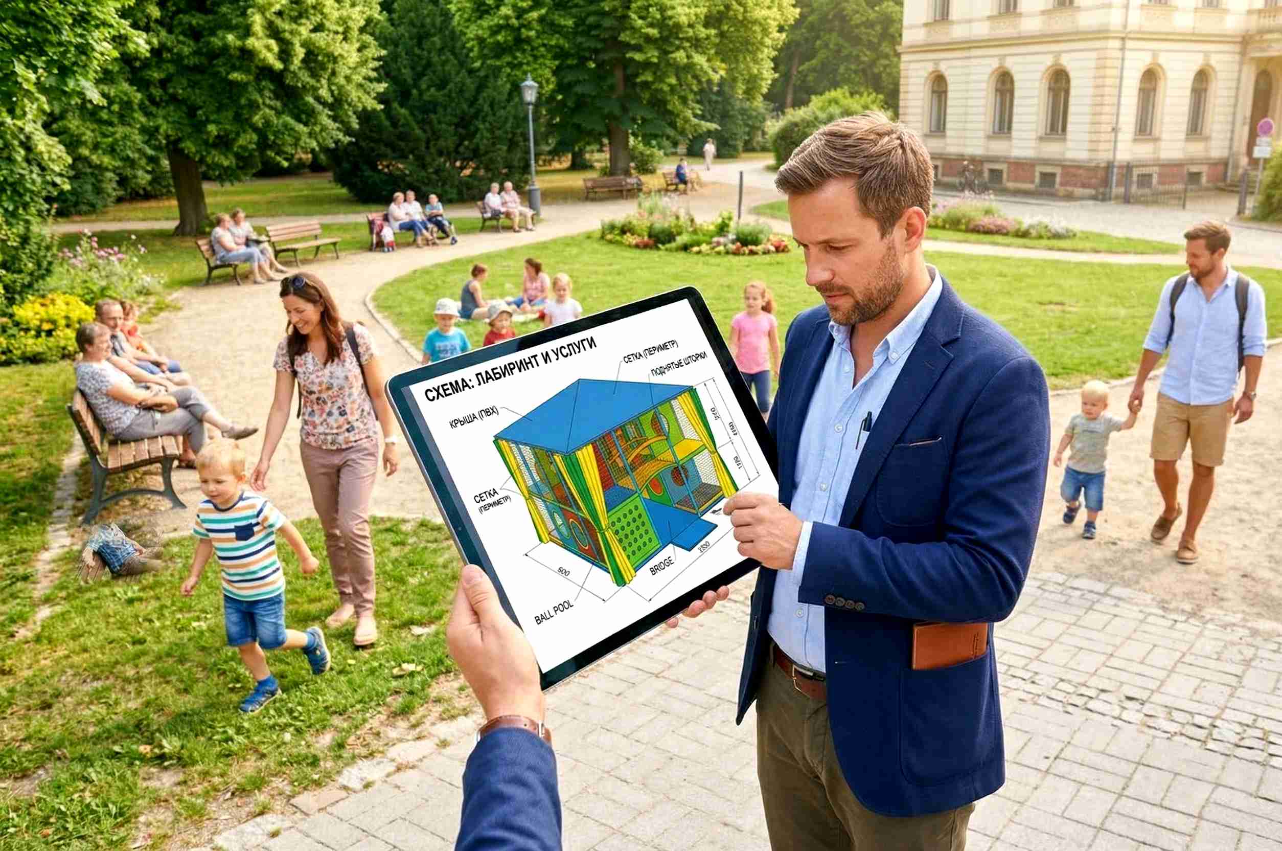 Оценка площадки для лабиринта