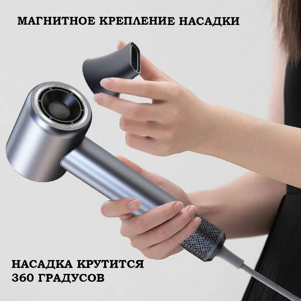 Высокоскоростной фен для волос Xiaomi DEALJA GF-03-описание-2.jpg