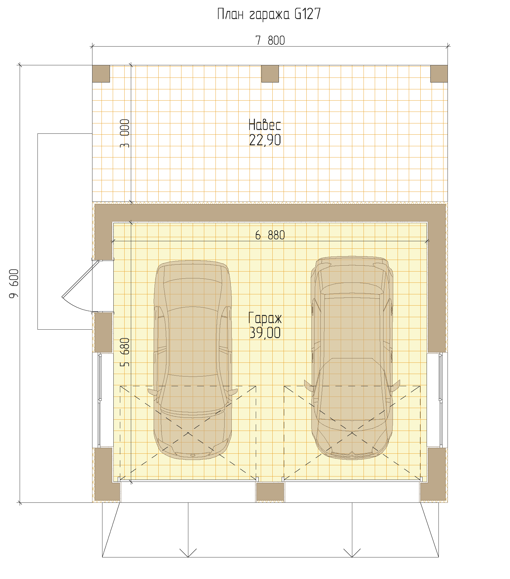 Гараж 7 5 проект