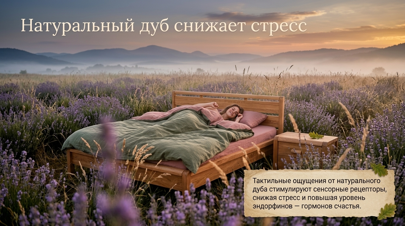 Кровать 180х200, Мадейра, деревянная, дуб, с основанием, Dipriz