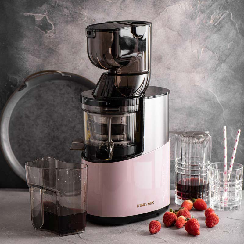  Шнековая соковыжималка King Mix GP-40S розовая пастель