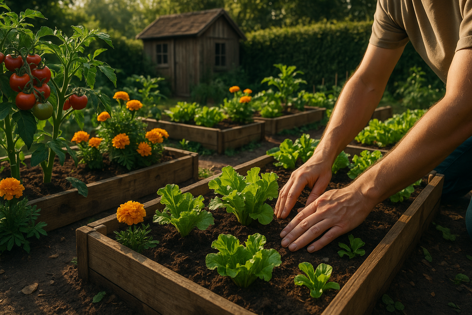 Красивые грядки на даче своими руками: примеры оформления и идеи дизайна