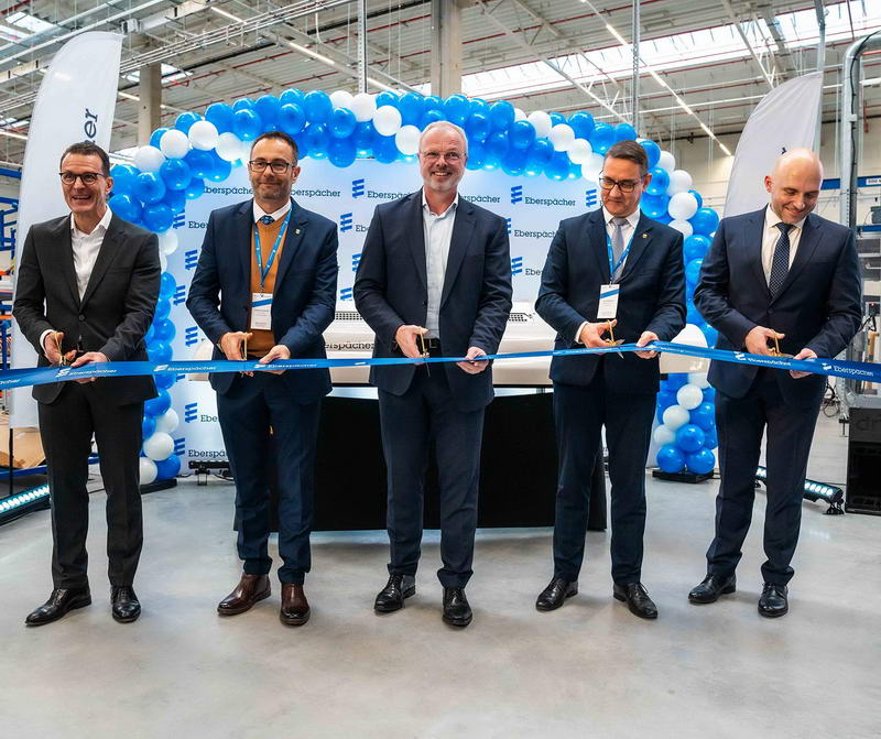 News. Opening of a new Eberspaecher plant in Poland