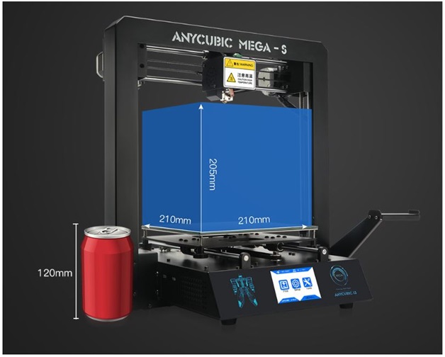 Большой объём печати 3D принтера