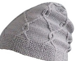 Женская шапка бини