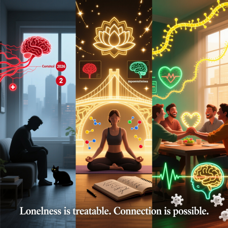 <img src="overcome-loneliness-2026-scientific-approach.jpg" alt="How stop feeling loneliness 2026 scientific approach meditation social connection wellness">