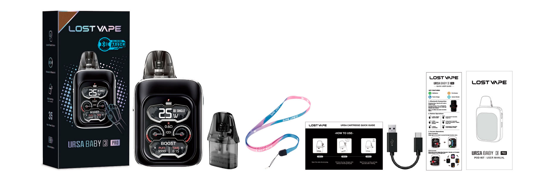 Экран 0.88 дюйма на Vaporesso Xros 5