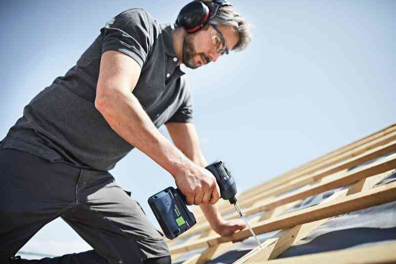 Аккумуляторная импульсная дрель-шуруповерт TID 18 FESTOOL