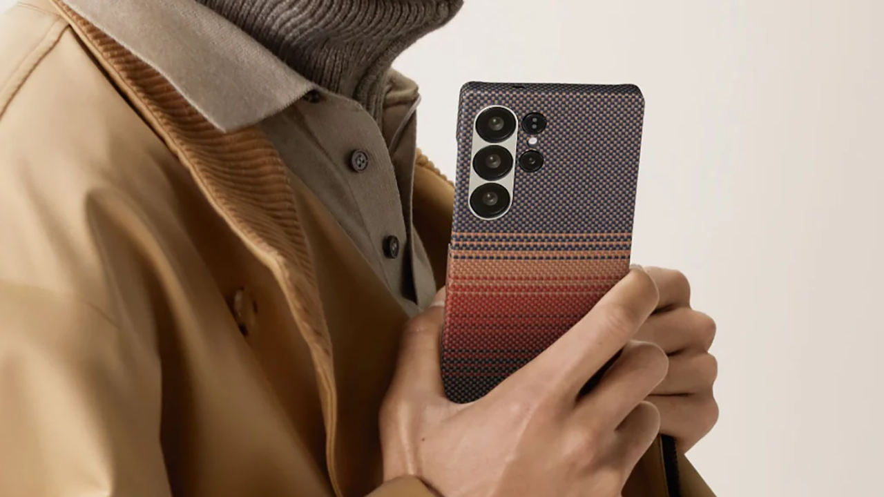 31231-97PITAKA Tactile Woven Case Sunset · Moonrise для Samsung Galaxy S25 Ultra_06.png