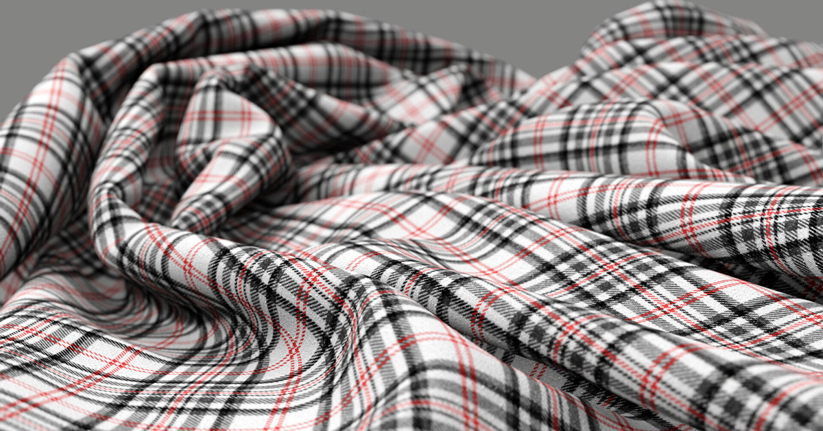 Клетчатый принт для оформления интерьеров замка Балморал