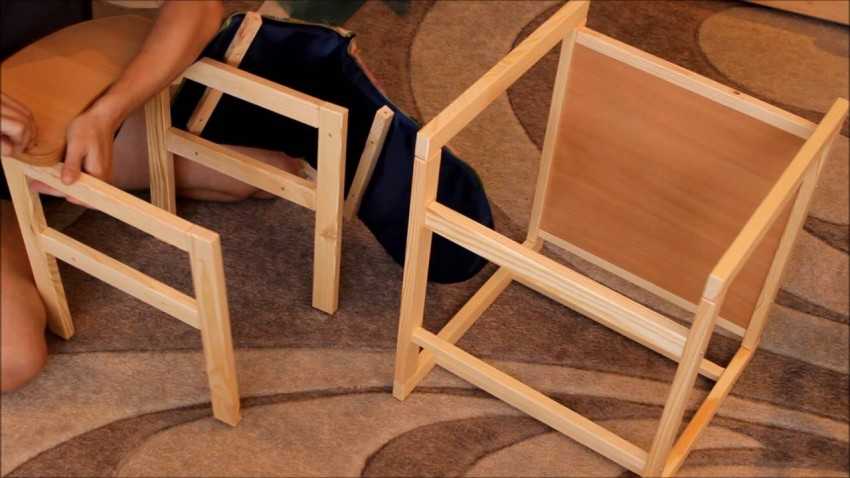 Детский деревянный стульчик своими руками | Строительный портал