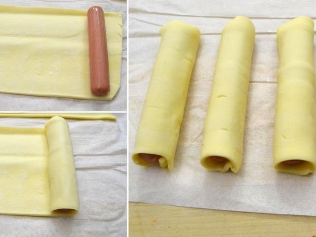 Слойки с сыром из готового слоеного теста - классический рецепт с пошаговыми фото