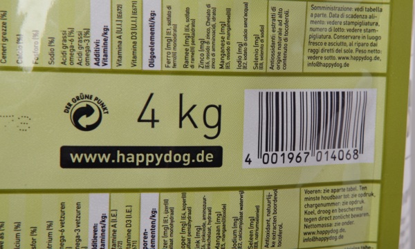 Корм для чувствительных собак Happy Dog Neuseeland Supreme Sensible с Ягненком и Рисом