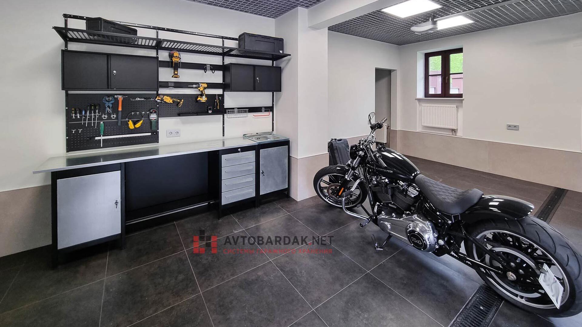 обустройство гаража