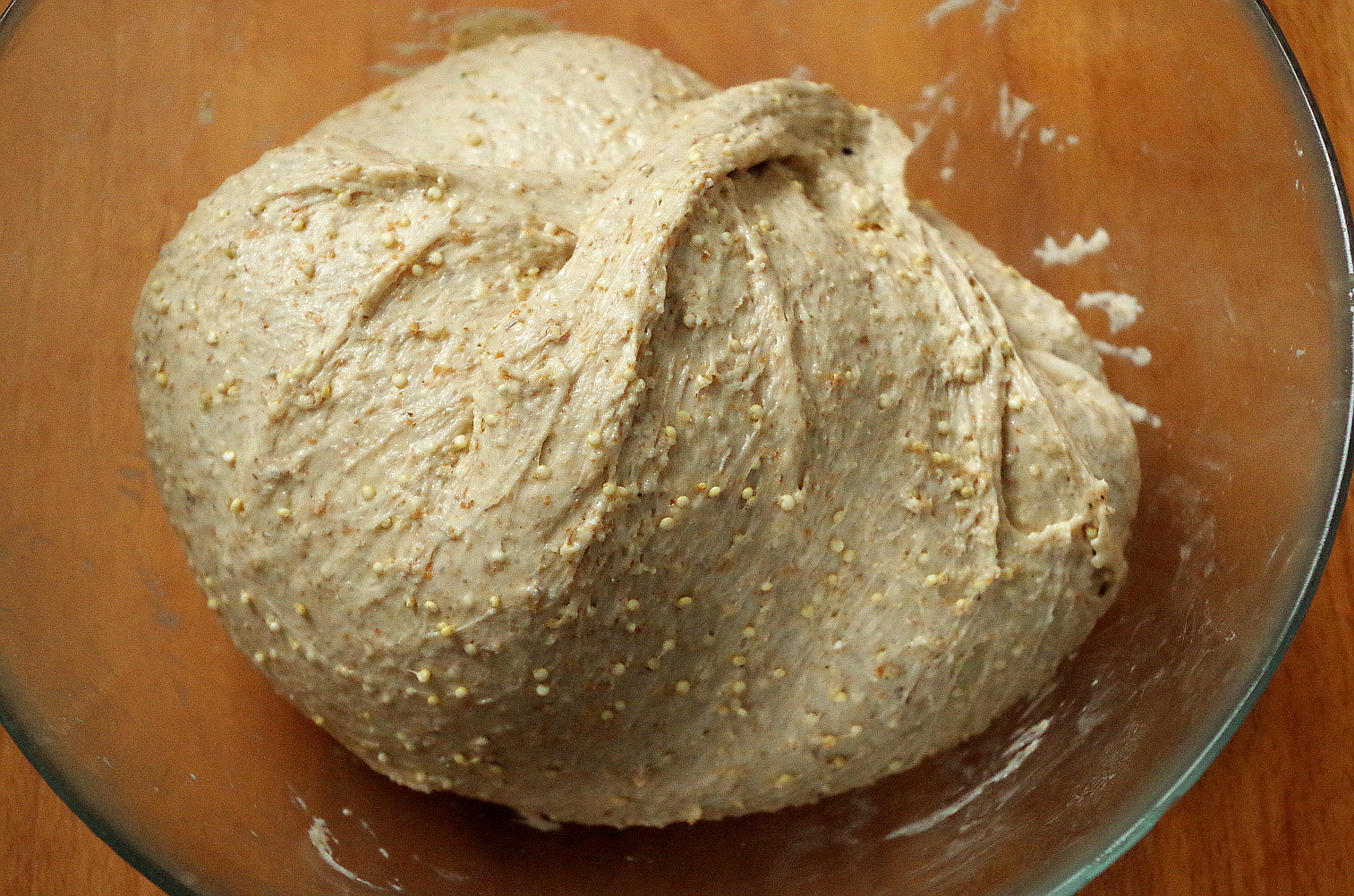 один раз сложите тесто