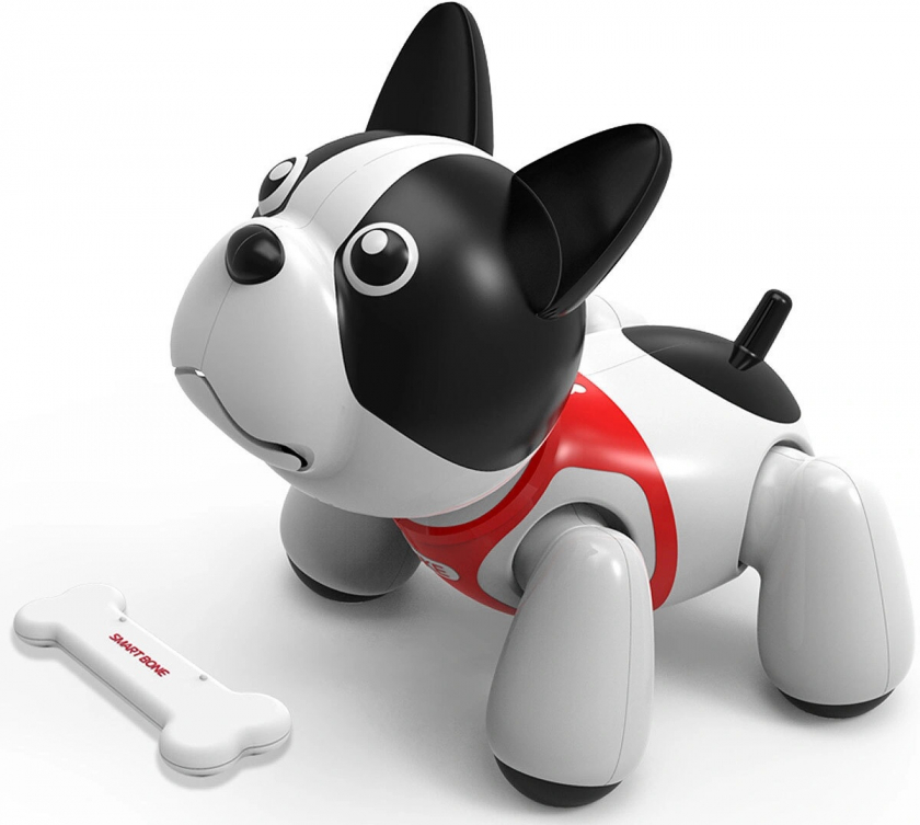 Новогодний подарок для девочки 5-6 лет — собака-робот игрушка интерактивная