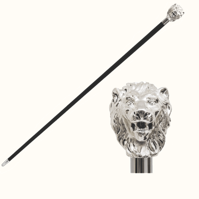 PASOTTI-BA W37 - SILVER LION CANE PASOTTI-BA W37 - SILVER LION CANE