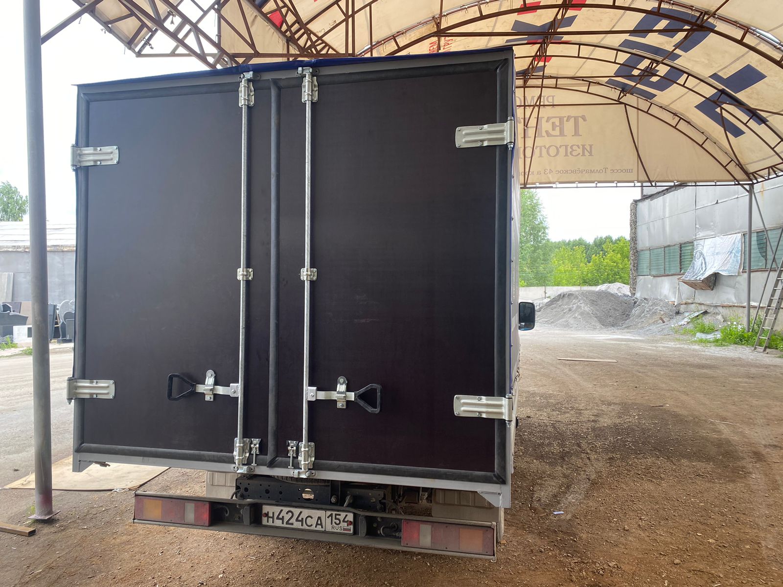 Ворота на автомобиль Газель