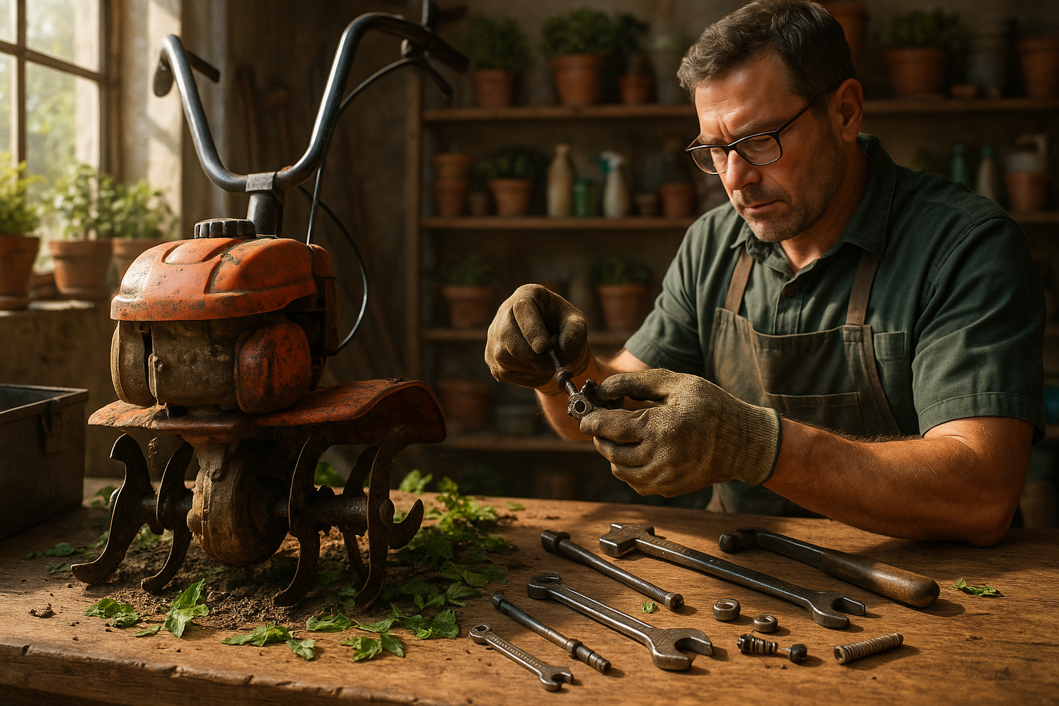 Пошаговое обслуживание и ремонт культиватора - замена масла, чистка фильтров и техническое обслуживание