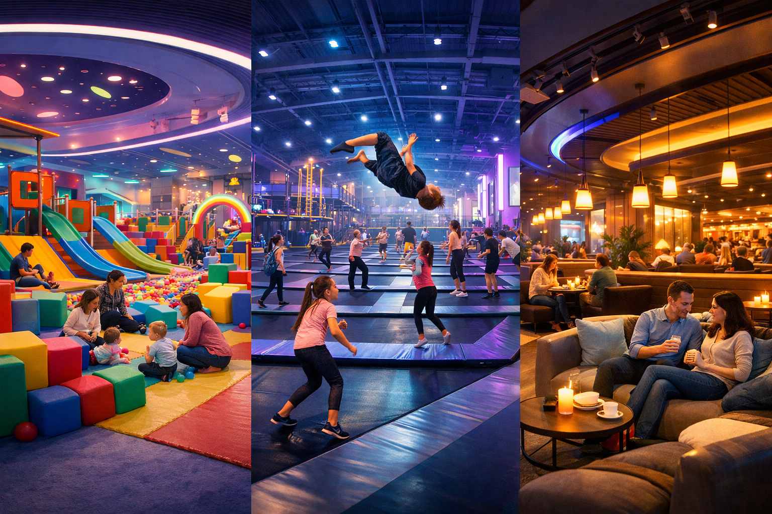 Зонирование в парке