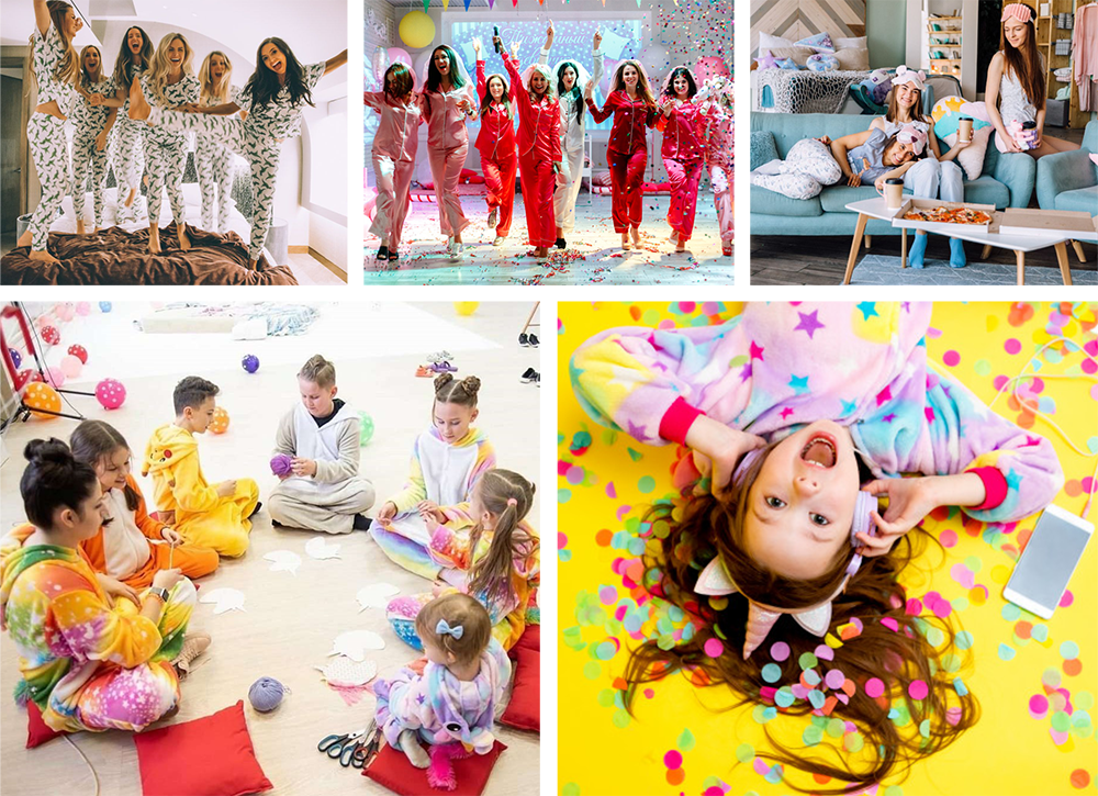 Пижамная вечеринка: идеи, приглашения, сценарий, конкурсы ❤ Pink Room