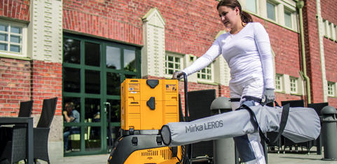 Шлифовальная машина для стен и потолков MIRKA LEROS 950CV