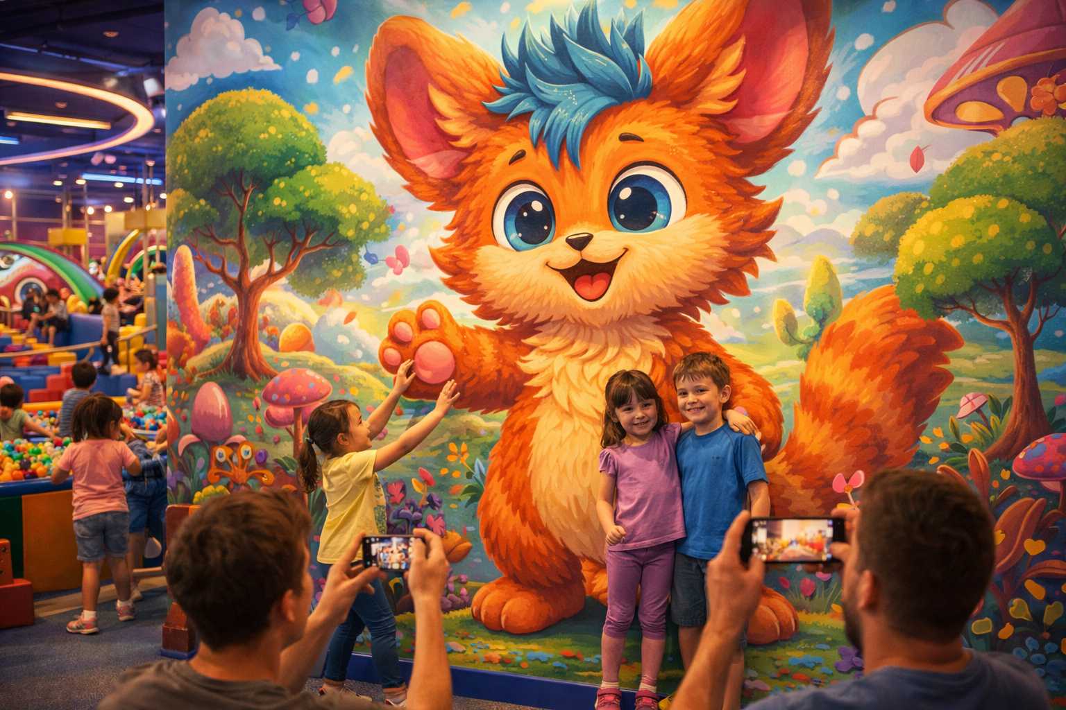 Собственный маскот и персонаж