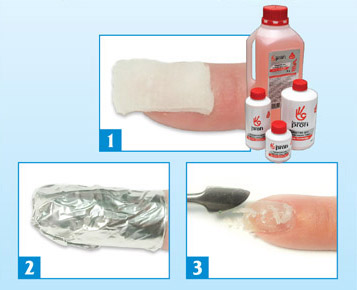 Снятие основы-корректора системы Royal French