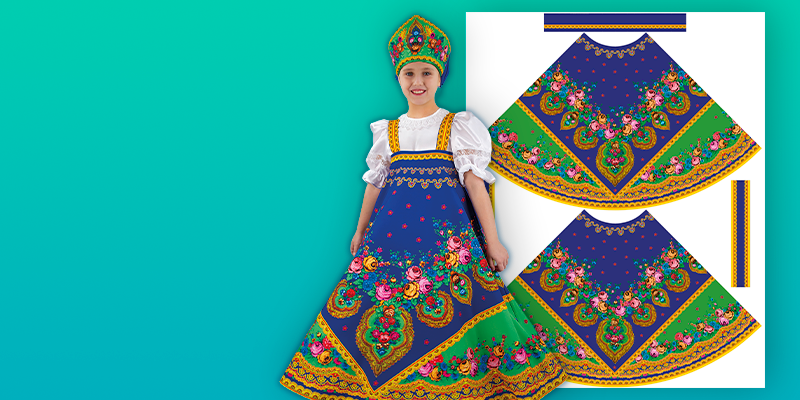 Костюмы <br>в наборе <br>для шитья