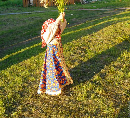 Русские сарафаны для девочки купить в Москве | Народный сарафан в интернет-магазине, цена